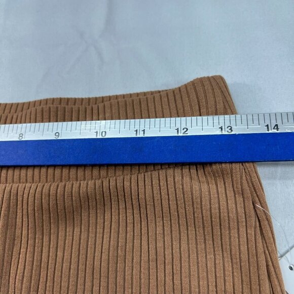 Bar III  Bodycon Skirt Womens Size Small Camel Tan Stretch New - Picture 6 of 7